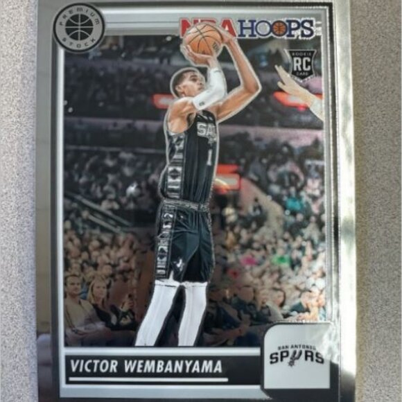 Panini Other - 2023-24 Panini NBA Hoops Premium Stock-Box Topper  Victor Wembanyama #19 (RC)